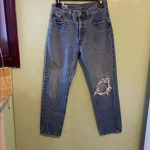 Levi's Women's Blue Straight Leg Jeans